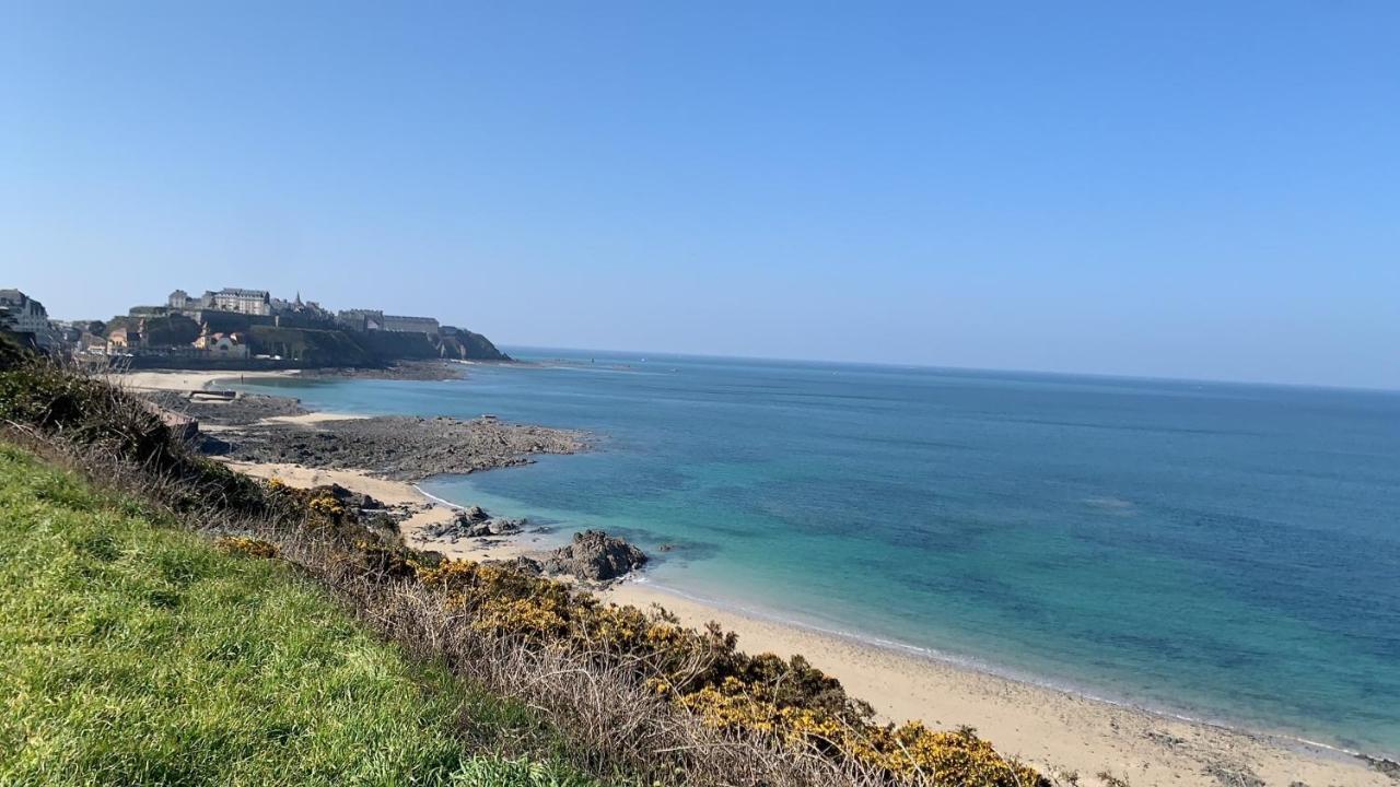 L'Annexe, F2 Avec Jardin, 800 M De La Plage Donville-les-Bains Exterior foto